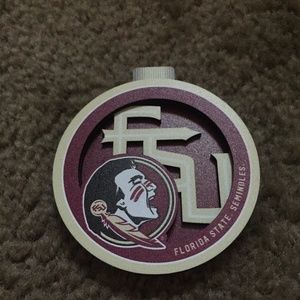 YouTheFan NCAA 3D Logo Series Ornament Florida State